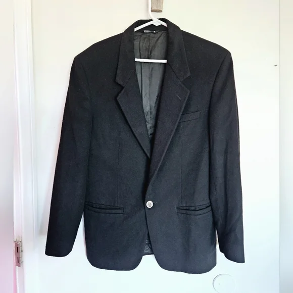 VersaceSuit Jacket wool blend